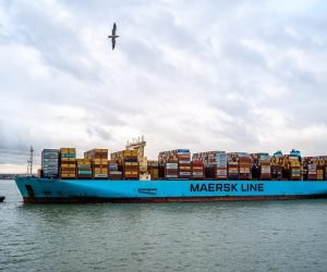 container ship, freighter, maersk, cargo ship, maersk, maersk, maersk, maersk, maersk-6826183.jpg